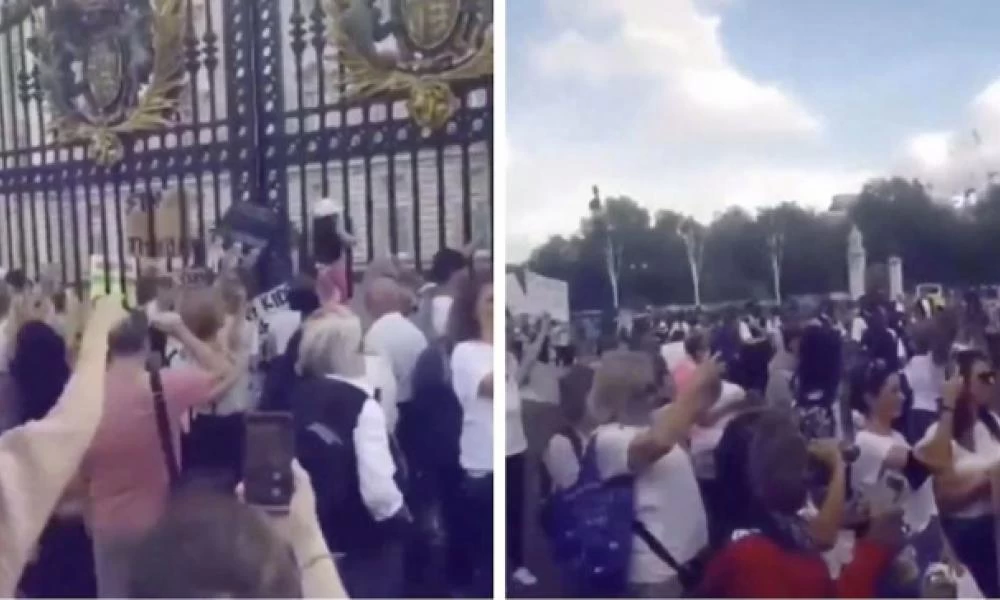 Λονδίνο: Μεγάλη διαδήλωση κατά των περιοριστικών μέτρων (βίντεο)